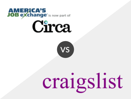 America's Job Exchange vs. Craigslist America's Job Exchange vs. Craigslist