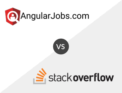 AngularJobs.com vs. Stack Overflow AngularJobs.com vs. Stack Overflow