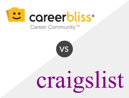 CareerBliss vs. Craigslist CareerBliss vs. Craigslist