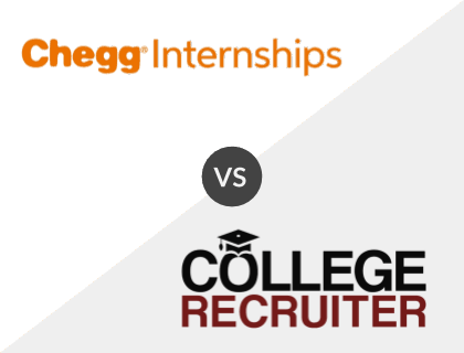 Chegg Internships vs. College Recruiter Chegg Internships vs. College Recruiter
