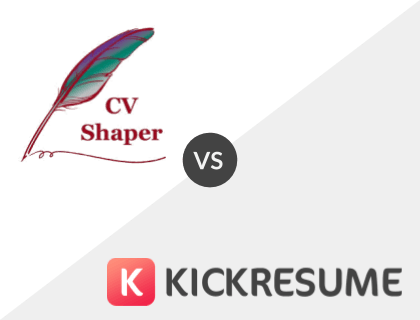 CVshaper vs. Kickresume CVshaper vs. Kickresume