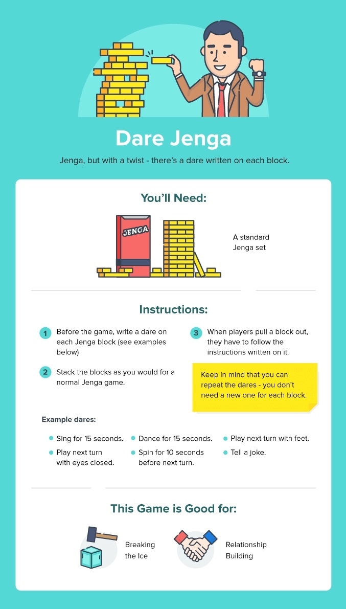 Dare Jenga Dare Jenga