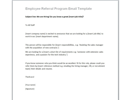 Letter Asking For Referrals from www.betterteam.com