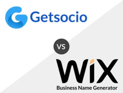 Getsocio vs. Wix Getsocio vs. Wix