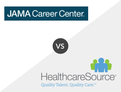 JAMA Career Centre vs. Healthcare Source JAMA Career Centre vs. Healthcare Source