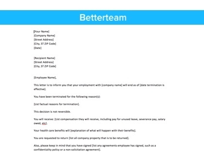 Job Rejection Letter To Employer from www.betterteam.com