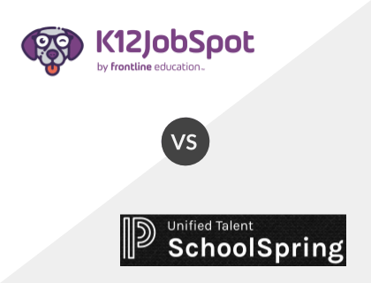 K12JobSpot vs. SchoolSpring K12JobSpot vs. SchoolSpring