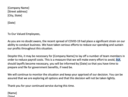 Letter Of Separation From Company from www.betterteam.com