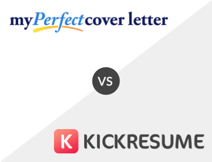 MyPerfectCoverLetter vs. Kickresume MyPerfectCoverLetter vs. Kickresume