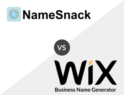 NameSnack vs. Wix NameSnack vs. Wix