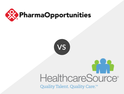 PharmaOpportunities vs. Healthcare Source PharmaOpportunities vs. Healthcare Source
