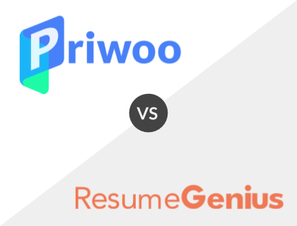 Priwoo vs. Resume Genius Priwoo vs. Resume Genius