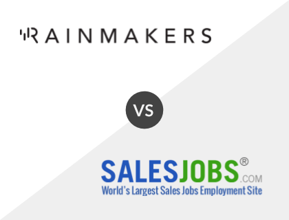 Rainmakers vs. SalesJobs.com Rainmakers vs. SalesJobs.com