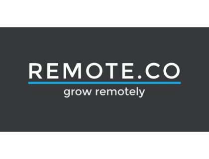 Remote.co`s logo - grow remotely