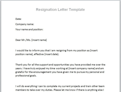 Business Letter Format