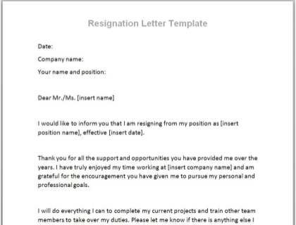 Letter Of Resignation Examples Two Weeks Notice from www.betterteam.com