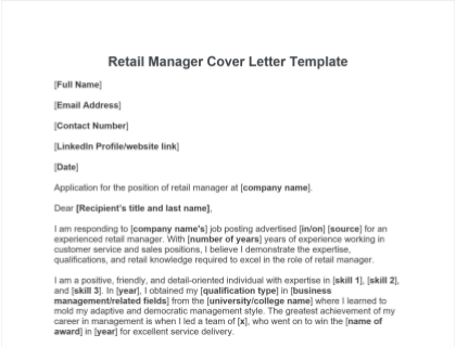 Cover Letter Template For Retail from www.betterteam.com