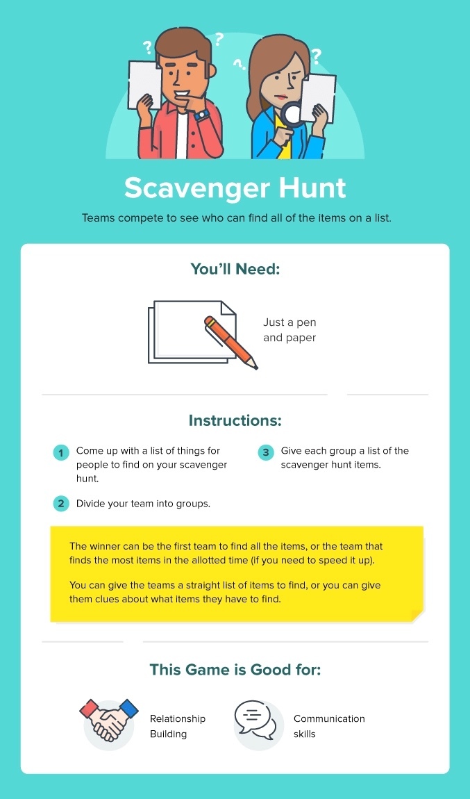 Scavenger Hunt Scavenger Hunt