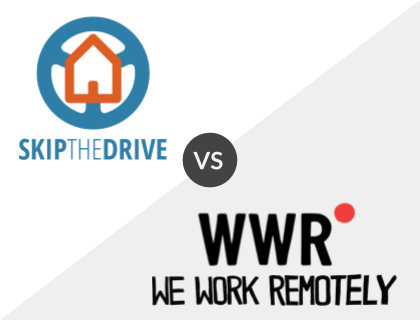 SkipTheDrive vs. WeWorkRemotely SkipTheDrive vs. WeWorkRemotely