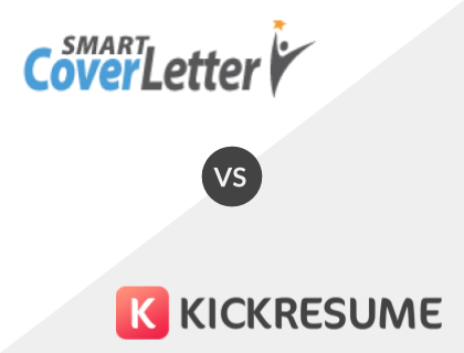 SmartCoverLetter vs. Kickresume SmartCoverLetter vs. Kickresume