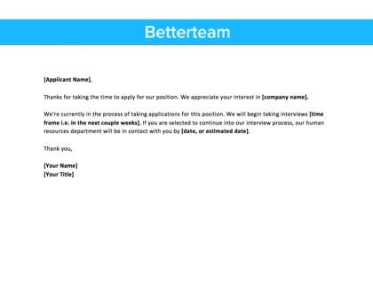 Thank You For Interview Letter From Employer from www.betterteam.com