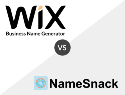 Wix vs. NameSnack Wix vs. NameSnack