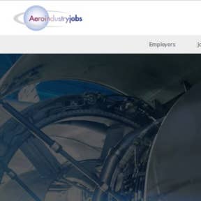 Log on to the Aeroindustryjobs home page.