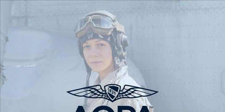 AOPA logo.
