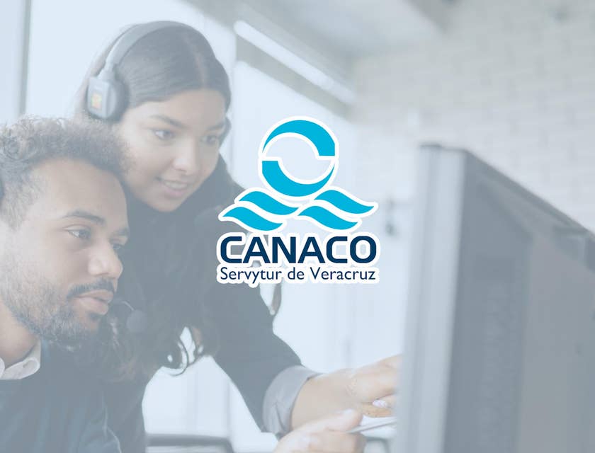 Logo de CANACO Servytur de Veracruz.