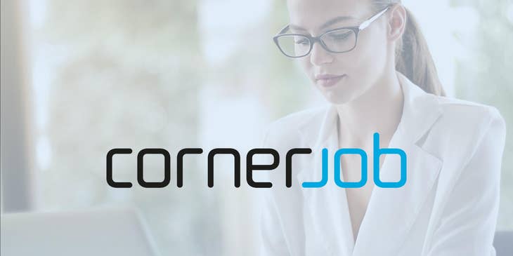 Logo de CornerJob.