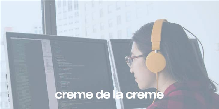Logo de Crème de la crème.