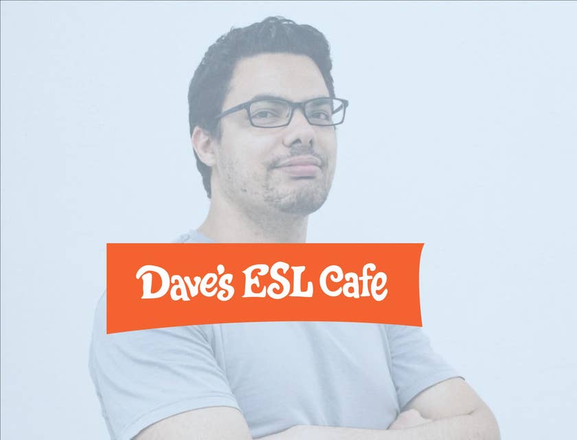 Dave's ESL Cafe logo.