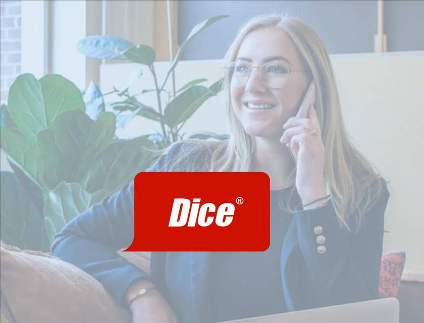 Dice logo.