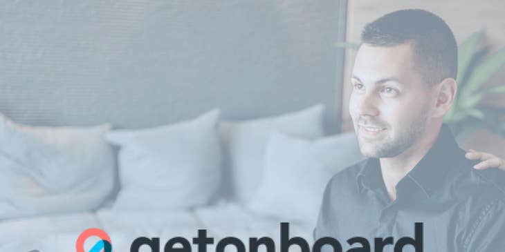 Logo de Get on Board.