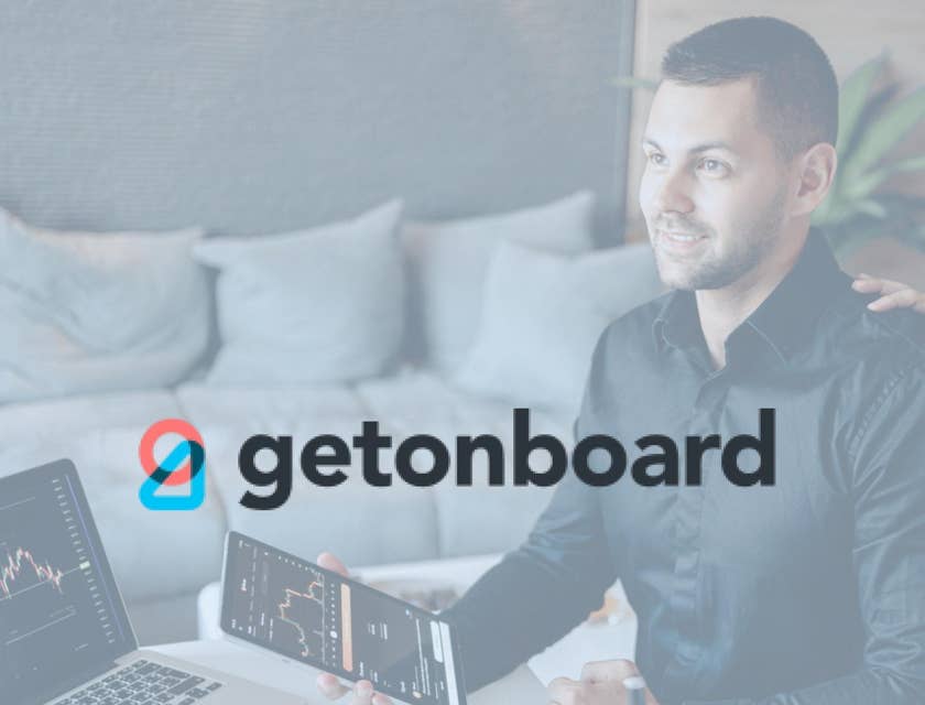Logo de Get on Board.