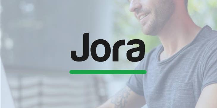 Jora logo.