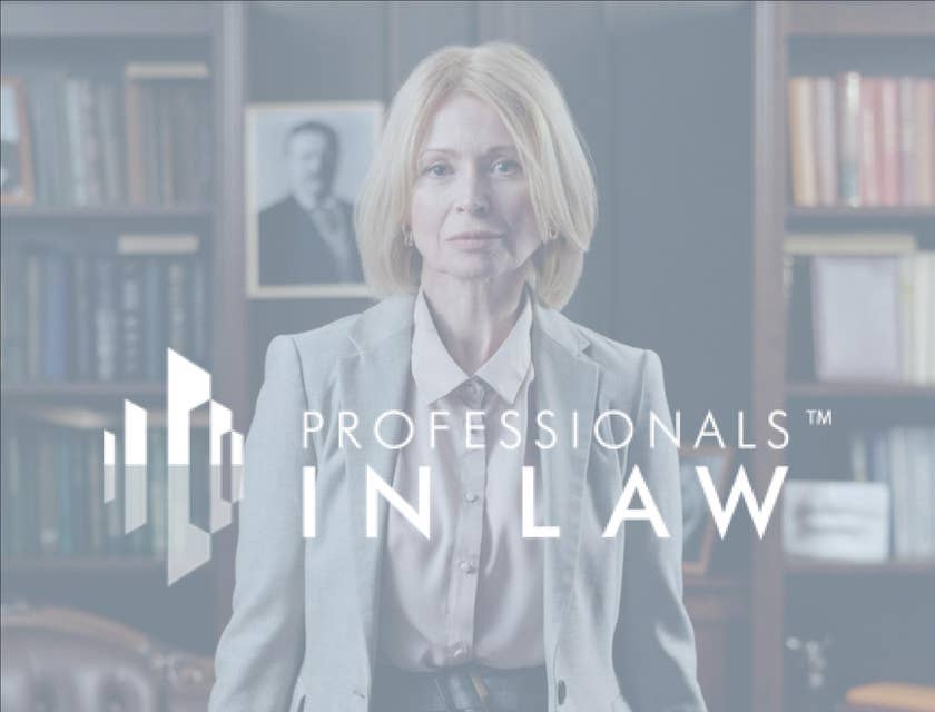 Professionals in Law logo.