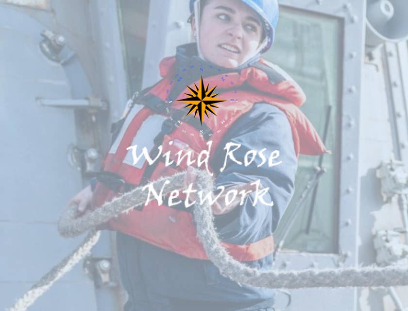 Logo de Wind Rose Network.