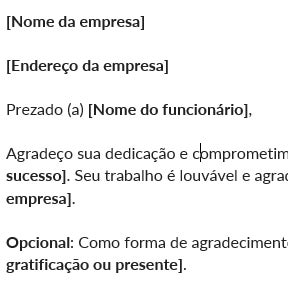 Adicione informações do funcionário.