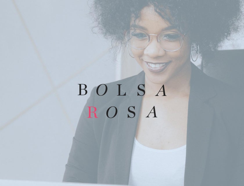 Logo de Bolsa Rosa.