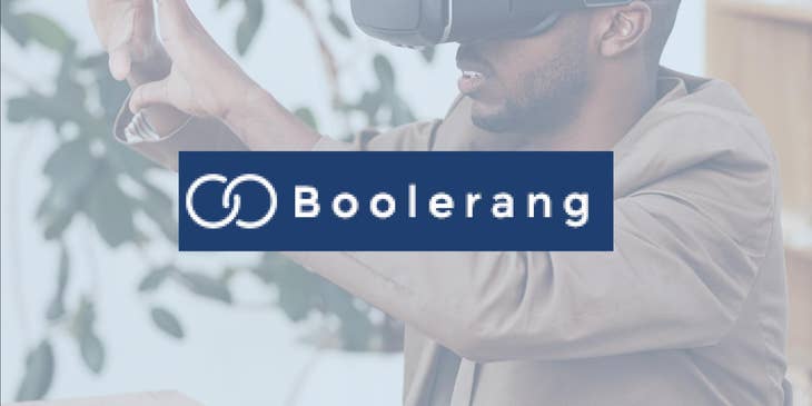 Boolerang logo.