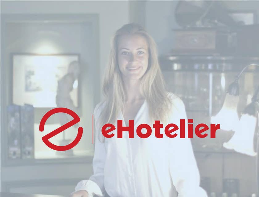 eHotelier logo.