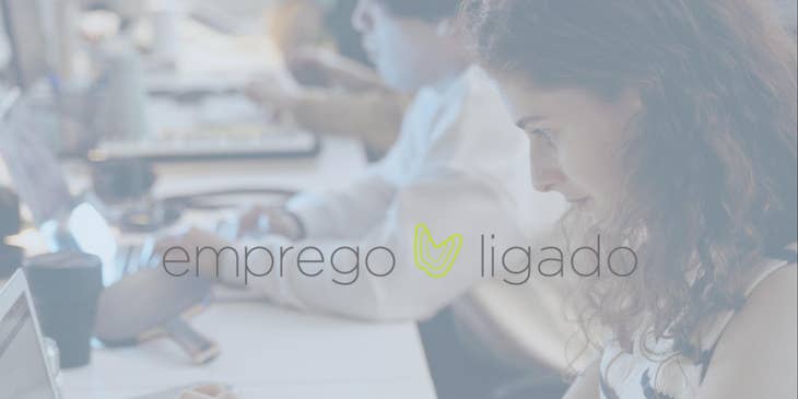 Logotipo do Emprego Ligado.