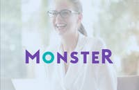 Logo von Monster.