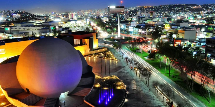 Vista de Tijuana, Baja California.