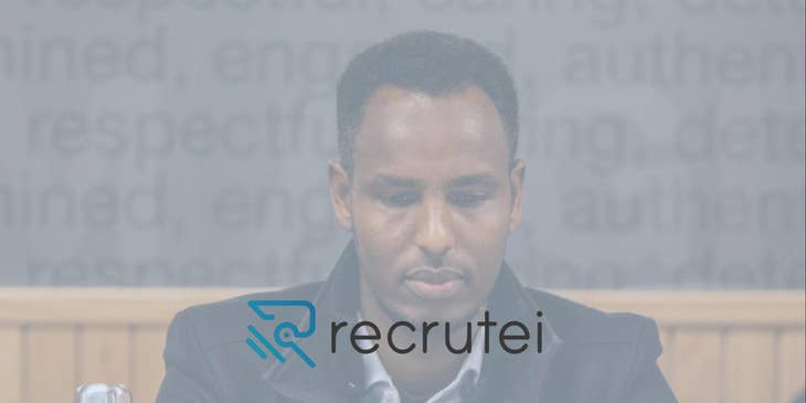 Logotipo da Recrutei.