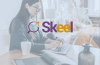 Logotipo da Skeel.