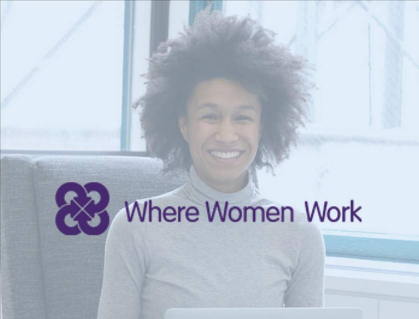 Where Women Work logo.