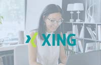 Logo von XING.