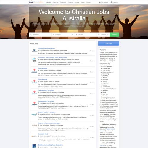 Christian jobs jobseeker jobsearch